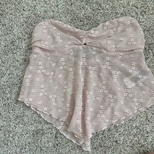 Cider Light Pink Lace Top